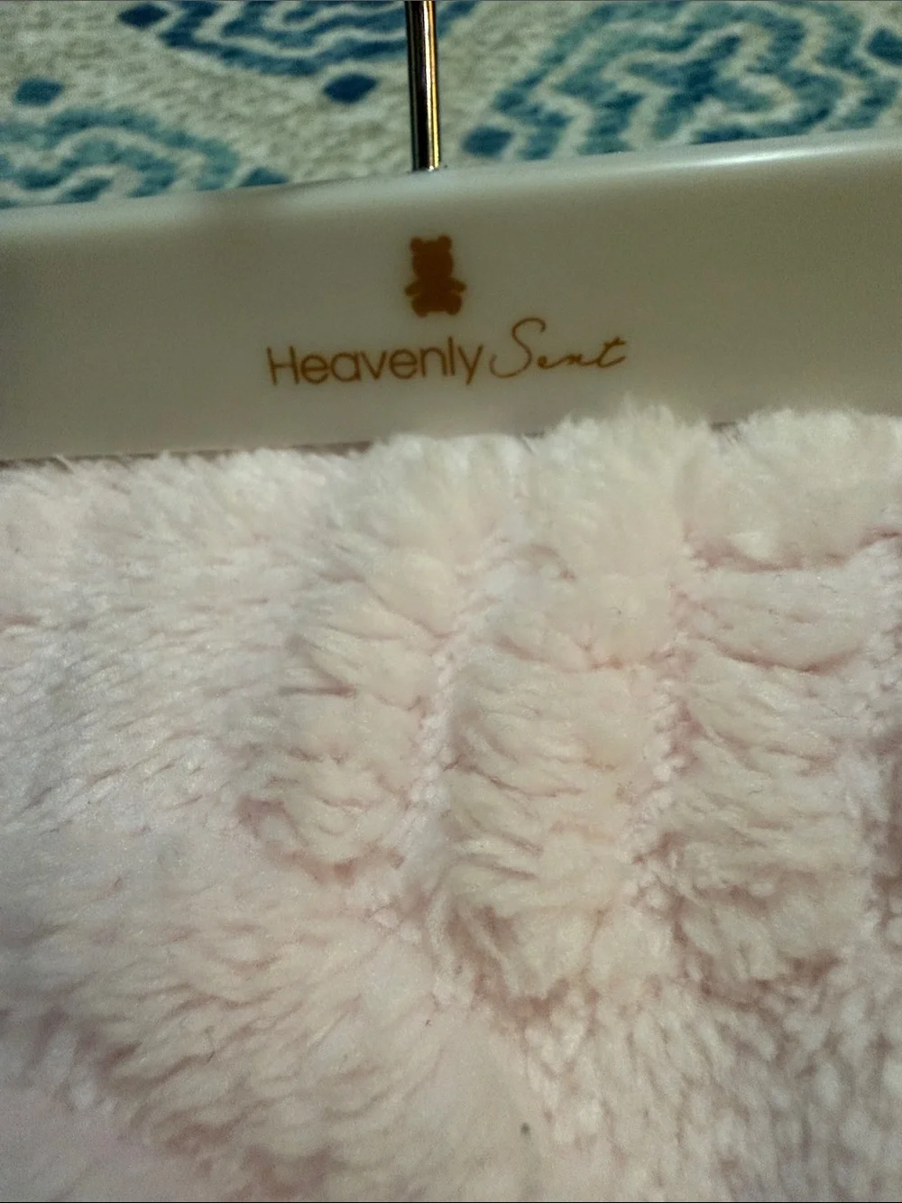 Baby Blanket - Pale Pink Plush